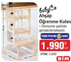 BABYCO AHŞAP ÖĞRENME KULESİ fiyat ve kampanya bilgisi